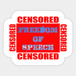 Censored Sticker